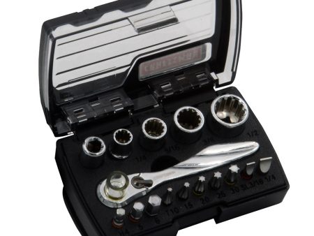 CRAFTSMAN 16-Piece Mini Ratchet  Socket Set - 1 4  Drive Ratchet [99880] Cheap