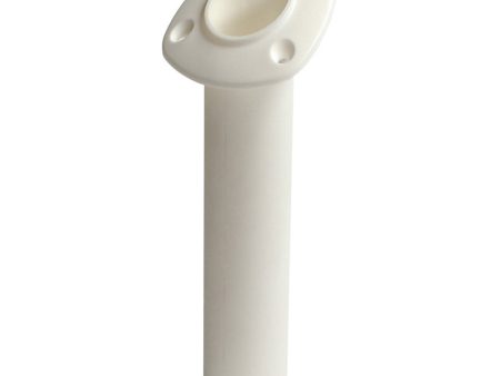 C.E. Smith Flush Mount 30 Degree Nylon Rod Holder - White [55120A] For Cheap