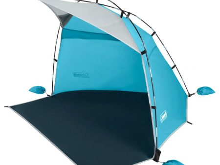 Coleman Skyshade Small Compact Beach Shade - Caribbean Sea [2000037508] Online Sale