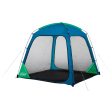 Coleman Skyshade 8 x 8 ft. Screen Dome Canopy - Mediterranean Blue [2157496] Cheap