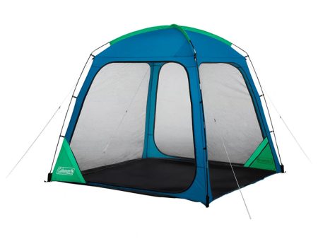 Coleman Skyshade 8 x 8 ft. Screen Dome Canopy - Mediterranean Blue [2157496] Cheap