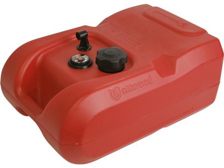 Attwood Portable Fuel Tank - 6 Gallon w Gauge [8806LPG2] Sale