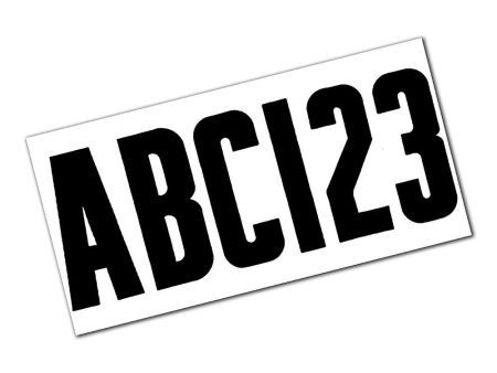 Attwood Letter  Number Kit - Black [14142-7] Supply