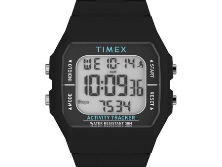 Timex Activity  Step Tracker - Black [TW5M55600] For Discount