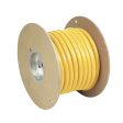 Pacer Yellow 2 0 AWG Battery Cable - 50 [WUL2 0YL-50] Online Sale