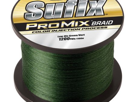 Sufix ProMix Braid - 40lb - Low-Vis Green - 1200 yds [630-340G] Online Hot Sale