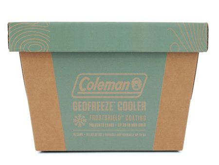 Coleman GeoFreeze Recyclable Cooler - 16 Cans - Brown [2156073] For Cheap