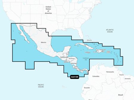 Navionics NASA010R - Central America  Caribbean - Navionics+ [010-C1459-30] Fashion