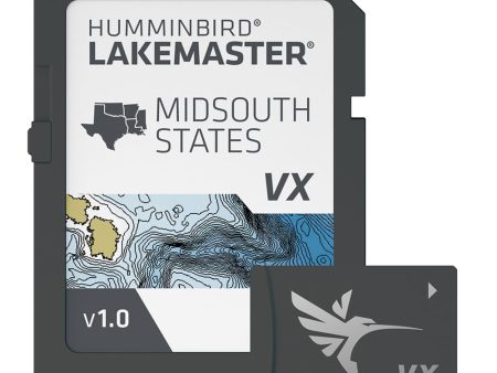 Humminbird LakeMaster VX - Mid-South States [601005-1] Online