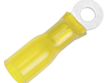 Pacer 12-10 AWG Heat Shrink Ring Terminal - #10 Stud Size - 100 Pack [TE10-10R-100] Sale