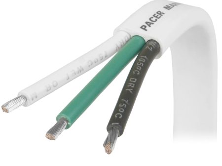 Pacer 14 3 AWG Triplex Cable - Black Green White - 1,000 [W14 3-1000] Cheap