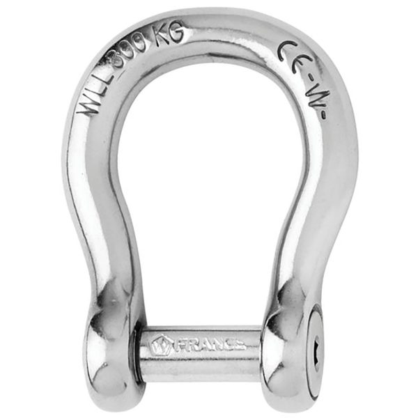 Wichard Self-Locking Allen Head Pin Bow Shackle - 8mm Diameter - 5 16  [01344] Supply