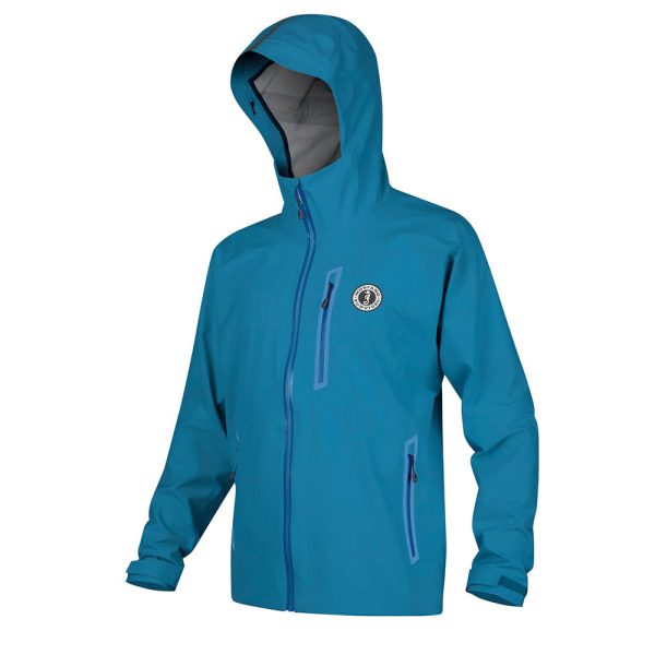 Mustang Mens Callan Waterproof Jacket - Ocean Blue - Medium [MJ2900-195-M-264] Online now