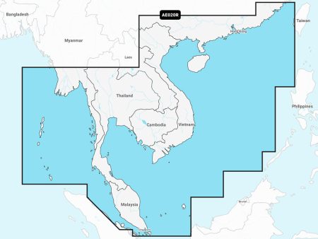 Garmin Navionics Vision+ NVAE020R - South China  Andaman Seas - Marine Chart [010-C1218-00] For Sale