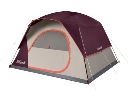 Coleman 6-Person Skydome Camping Tent - Blackberry [2000036463] For Discount