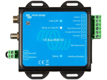 Victron VE.Bus BMS V2 f Victron LiFePO4 Batteries 12-48VDC - Work w All VE.Bus  GX Devices [BMS300200200] Online Sale