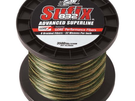 Sufix 832 Advanced Superline Braid - 20lb - Camo - 3500 yds [660-420CA] Online