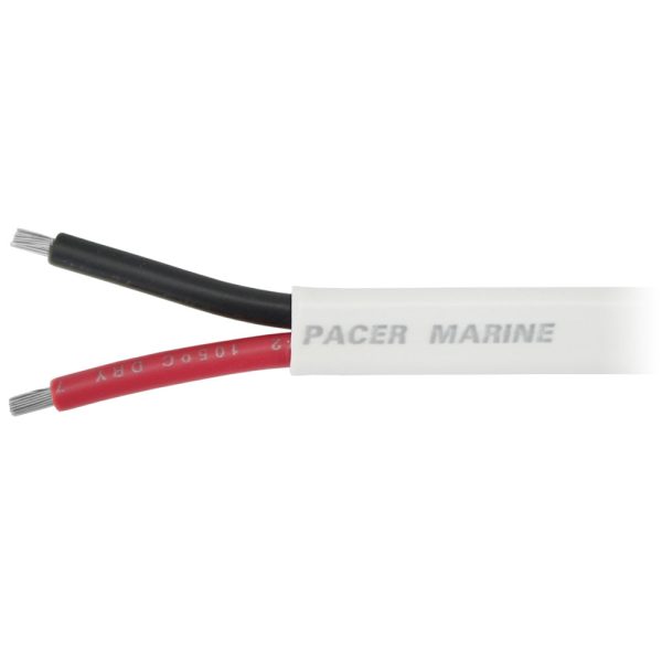 Pacer 10 2 AWG Duplex Cable - Red Black - Sold By The Foot [W10 2DC-FT] Hot on Sale