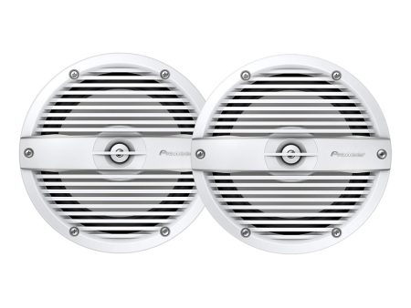 Pioneer 7.7  ME-Series Speakers - Classic White Grille Covers - 250W [TS-ME770FC] For Cheap