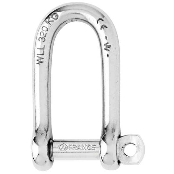 Wichard Self-Locking Long D Shackle - 10mm Diameter - 13 32  [01215] Online now