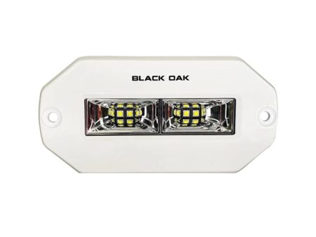 Black Oak Pro Series 4  Flush Mount Spreader Light - White Housing [4FMSL-S] Online