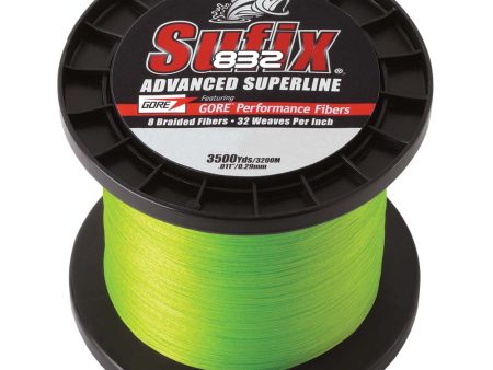 Sufix 832 Advanced Superline Braid - 6lb - Neon Lime - 3500 yds [660-406L] Cheap