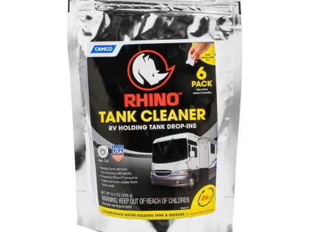 Camco Rhino Holding Tank Cleaner Drop-INs - 6-Pack [41560] Online Hot Sale