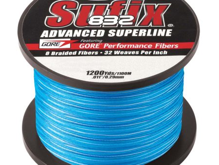 Sufix 832 Advanced Superline Braid - 6lb - Coastal Camo - 1200 yds [660-306CC] For Discount