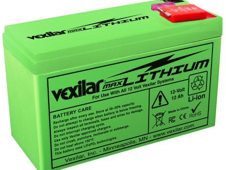 Vexilar 12V - 12 AH Max Lithium Battery [V-200L] on Sale