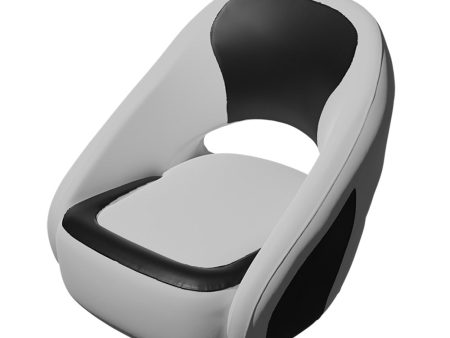 TACO Caladesi Smooth Bucket Seat - White Black [BA2-25WHT-BLK] Cheap