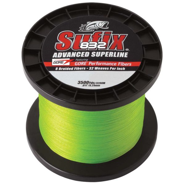 Sufix 832 Advanced Superline Braid - 10lb - Neon Green - 3500 yds [660-410L] Hot on Sale