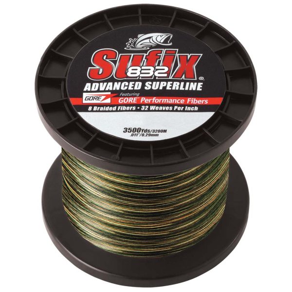 Sufix 832 Advanced Superline Braid - 10lb - Camo - 3500 yds [660-410CA] Discount