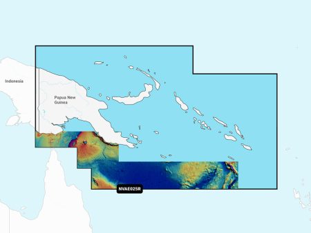 Garmin Navionics Vision+ NVAE025R - Papua New Guinea  Solomon Islands - Marine Chart [010-C1223-00] Online Sale