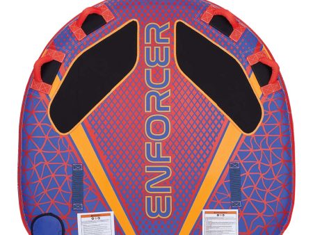 Full Throttle Enforcer Towable Tube - 2-Rider - Red [302200-100-002-21] Online Sale