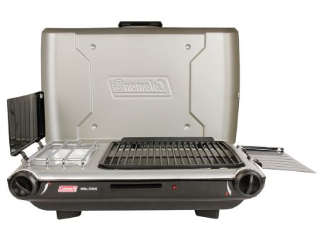 Coleman Deluxe Tabletop Propane 2-in-1 Grill Stove - 2 Burner [2000038016] Online Sale