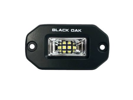 Black Oak Pro Series 2  Flush Mounted Scene Light - Black [2FSLB-S] Fashion