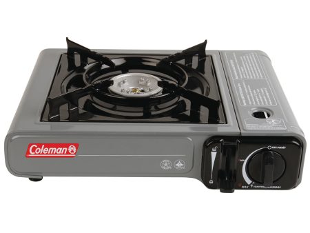 Coleman Table Top 1 Burner Butane Camping Stove - Grey [2000037885] Hot on Sale