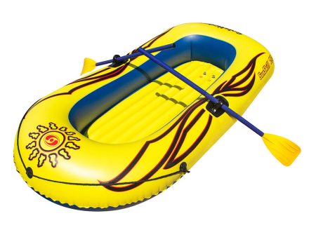 Solstice Watersports Sunskiff 2-Person Inflatable Boat Kit w Oars  Pump [29251] For Discount