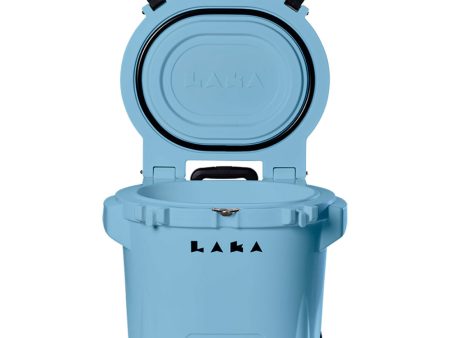 LAKA Coolers 30 Qt Cooler w Telescoping Handle  Wheels - Blue [1080] Hot on Sale