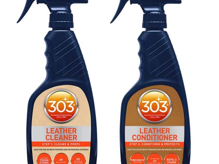 303 Leather Cleaner  Conditioner Kit [30228 30227KIT] Online