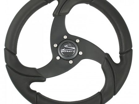 Schmitt Marine Folletto 14.2  Wheel - Black Polyurethane - 3 4  Tapered Shaft w Black Center Cap [PU021104-R] Discount