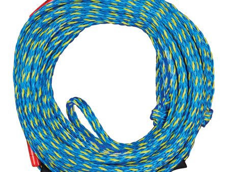 Full Throttle 2 Rider Tow Rope - Blue Yellow [340800-500-999-21] Discount