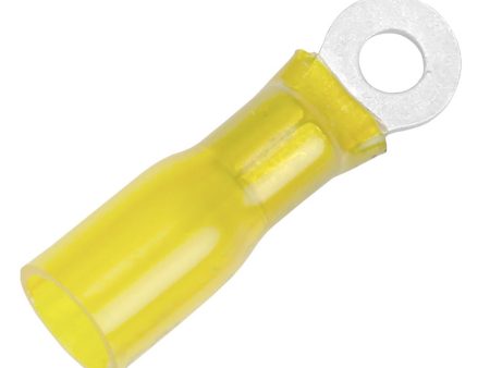 Pacer 12-10 AWG Heat Shrink Ring Terminal - #10 Stud Size - 25 Pack [TE10-10R-25] Cheap