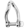 Wichard Self-Locking Twisted Shackle - 10mm Diameter - 13 32  [01225] Online Hot Sale