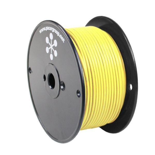 Pacer Yellow 8 AWG Primary Wire - 250 [WUL8YL-250] Online now