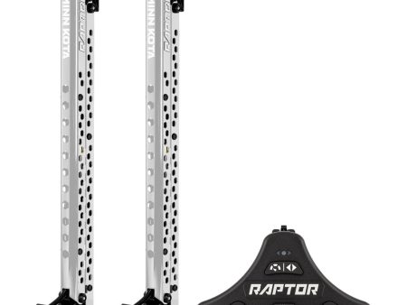 Minn Kota Raptor Bundle Pair - 8  Silver Shallow Water Anchors w Footswitch [1810601 PAIR] Fashion