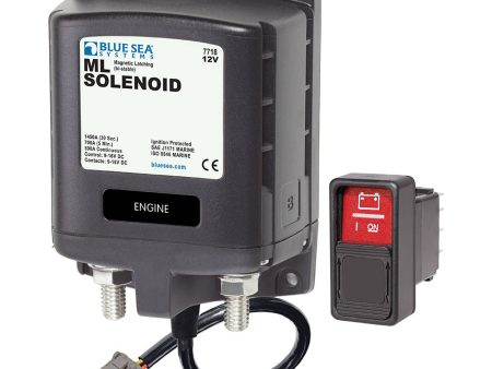 Blue Sea 7718100 - ML-Series Solenoid Switch - Deutsch Connector - 12V [7718100] For Sale