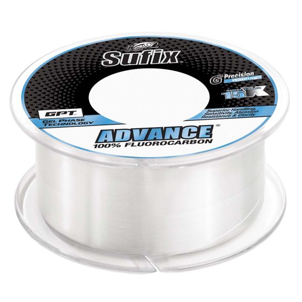 Sufix Advance Fluorocarbon - 12lb - Clear - 200 yds [679-012C] For Sale