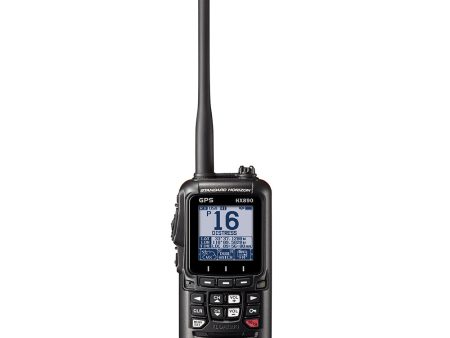 Standard Horizon HX890 Floating 6 Watt Class H DSC Handheld VHF GPS - Black [HX890BK] For Discount