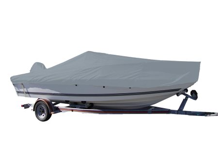 Carver Performance Poly-Guard Styled-to-Fit Boat Cover f 20.5 V-Hull Center Console Fishing Boat - Grey [70020P-10] Supply